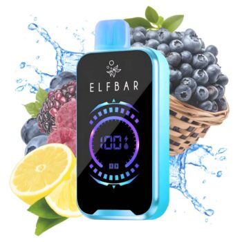 ELF BAR FS18000 – Blueberry Razz Lemonade 5% – Rechargeable Disposable Vape