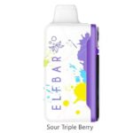 ELF BAR SOUR KING 40000 – SOUR TRIPLE BERRY 5% | Rechargeable Disposable Vape