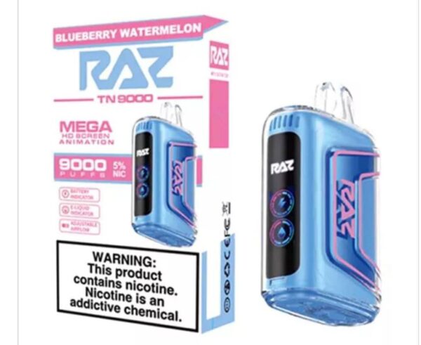 Blueberry Watermelon RAZ TN9000 Disposable Vape