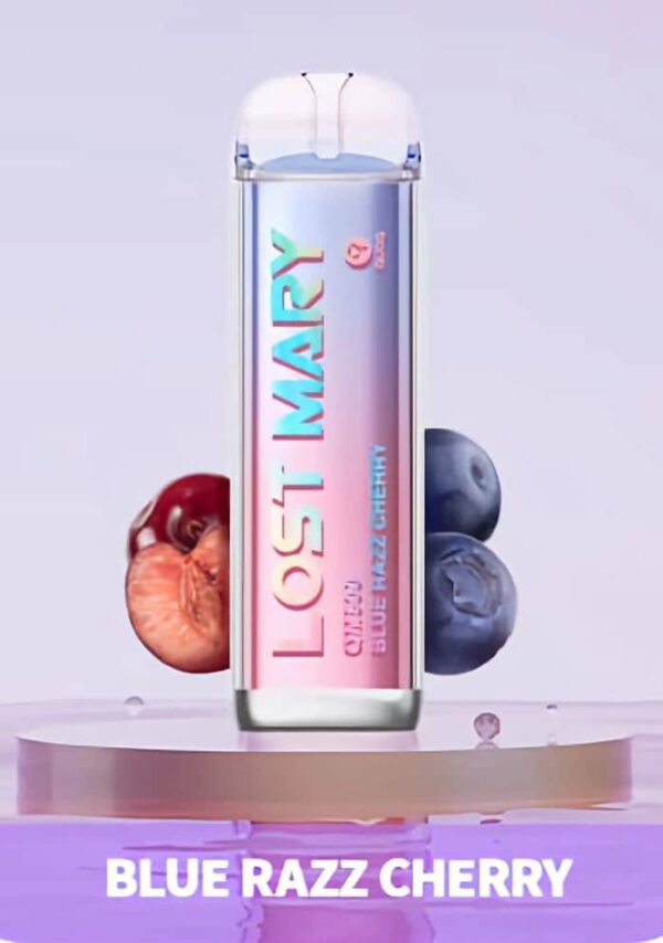 Blue Razz Cherry Lost Mary QM600 Disposable Vape