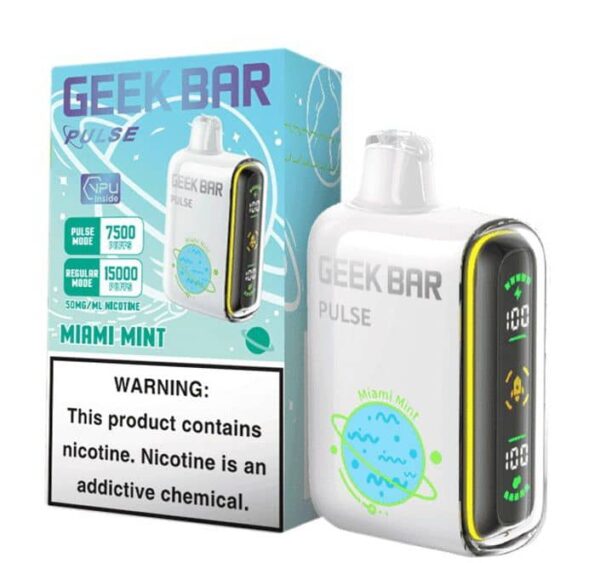 Miami Mint Geek Bar Pulse X (Patriot Edition)