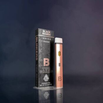 Blinkers 2g Disposable Vape - Black Mamba