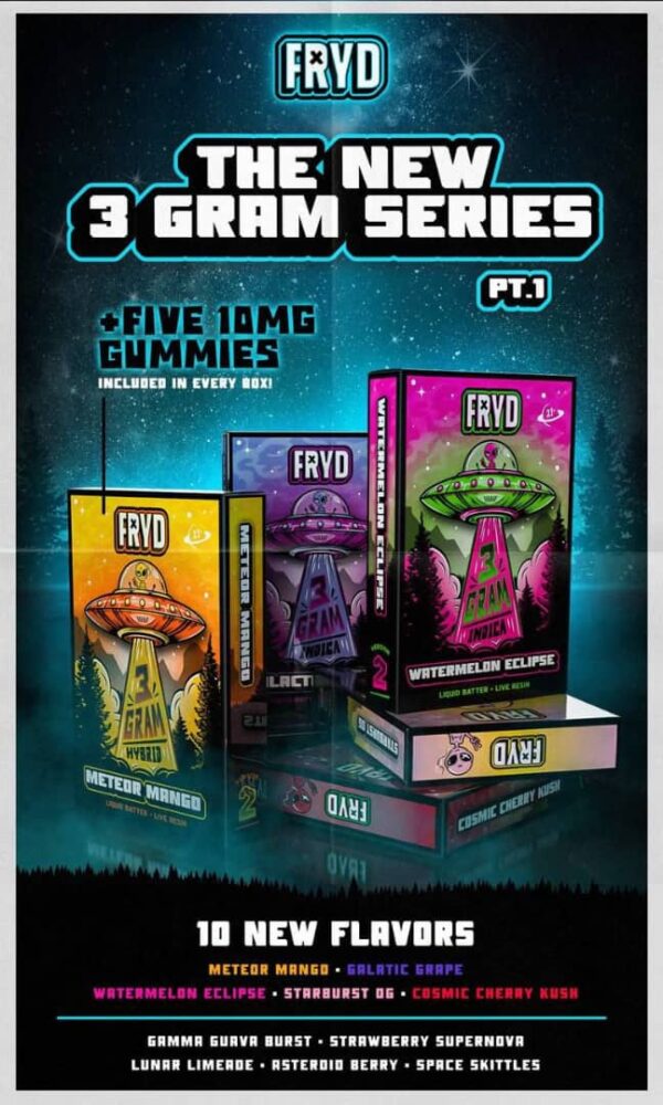 FRYD 3G New Series Disposable Vape 