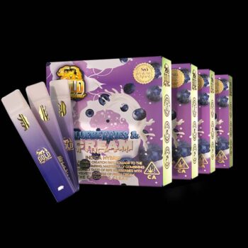 BLUEBERRIES N’ CREAM 2G Live Resin Disposable (10 Counts) 
